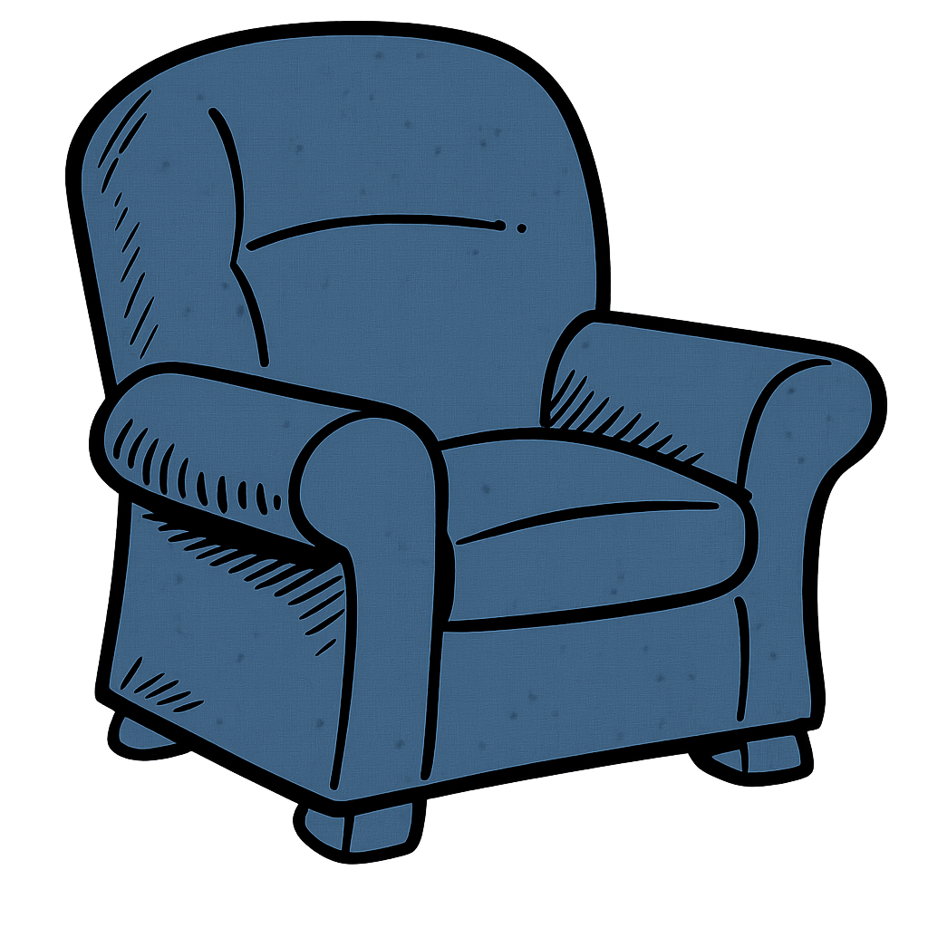 Blue Armchair